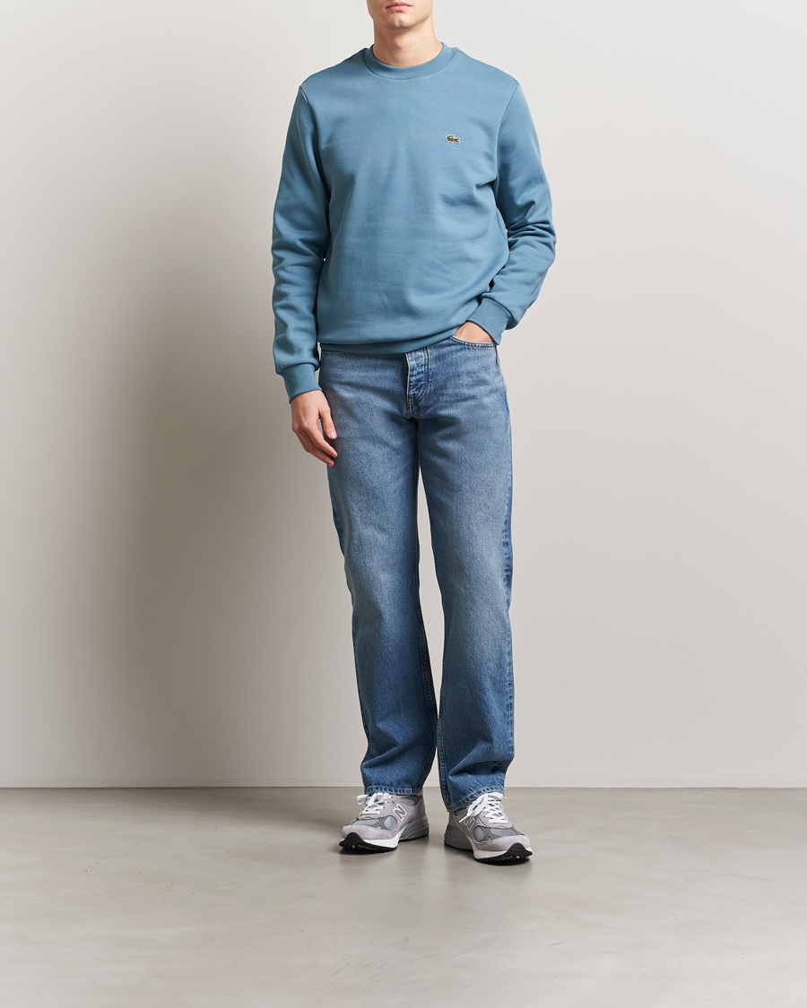 Homme | Pulls Et Tricots | Lacoste | Crew Neck Sweatshirt Limestone