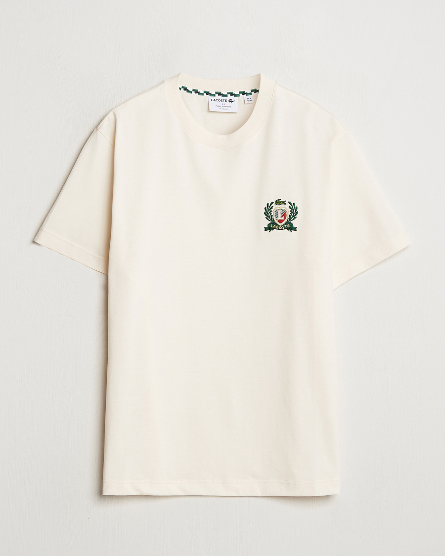 Homme | T-shirts | Lacoste | Classic Fit Embroidered T-Shirt Lapland