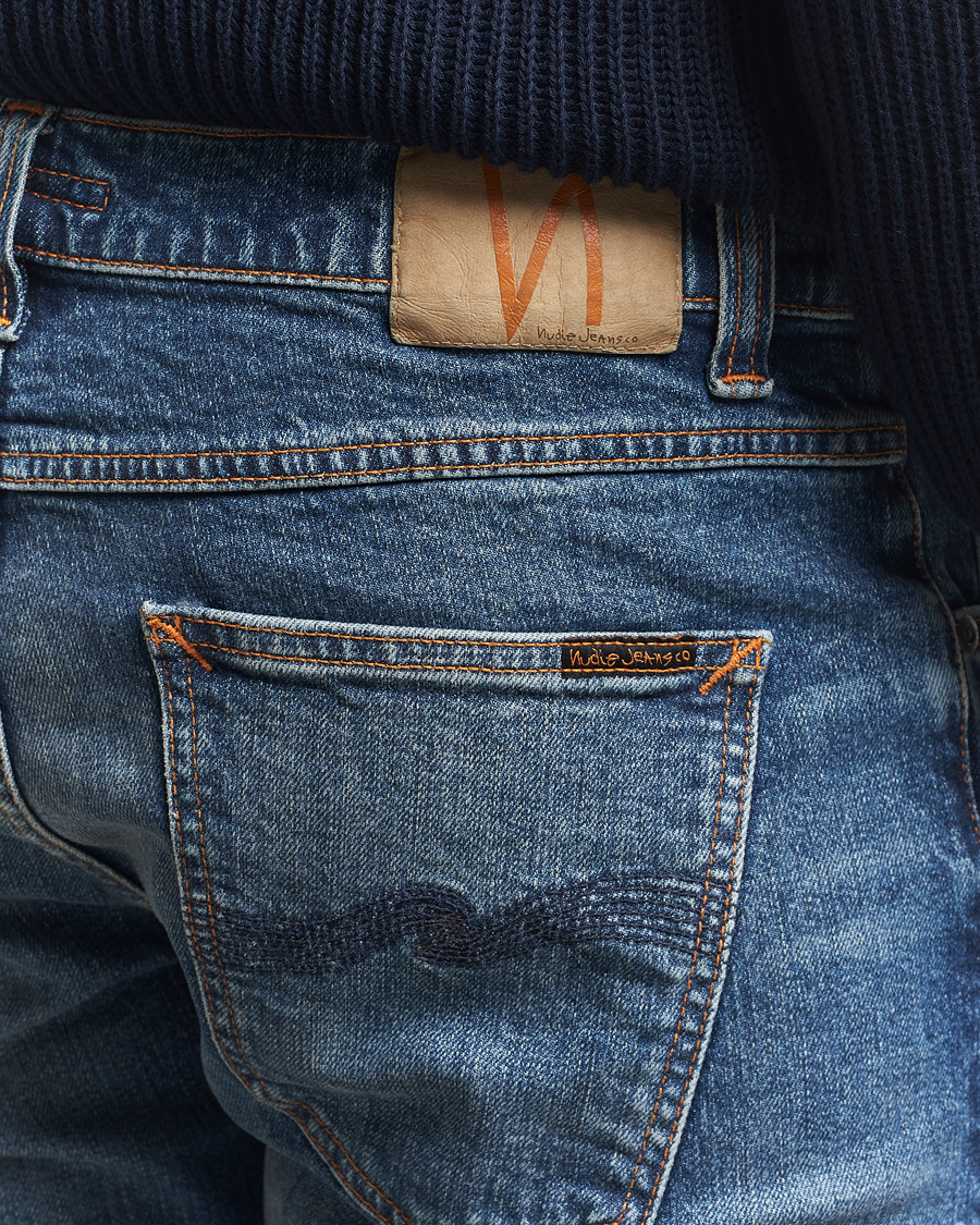 Homme | Jeans | Nudie Jeans | Lean Dean Jeans Worn In Selvage
