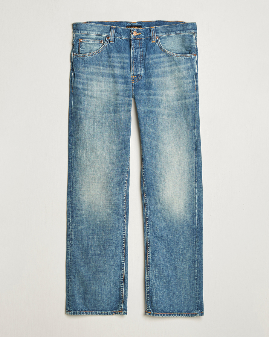 Homme | Jeans | Nudie Jeans | Flare Glenn Jeans Streaky Worn