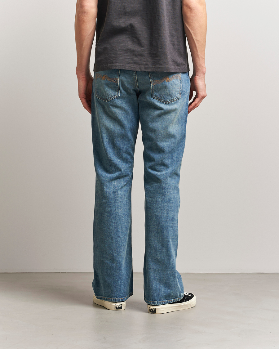 Homme | Jeans | Nudie Jeans | Flare Glenn Jeans Streaky Worn