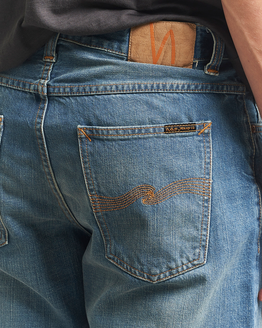 Homme | Jeans | Nudie Jeans | Flare Glenn Jeans Streaky Worn