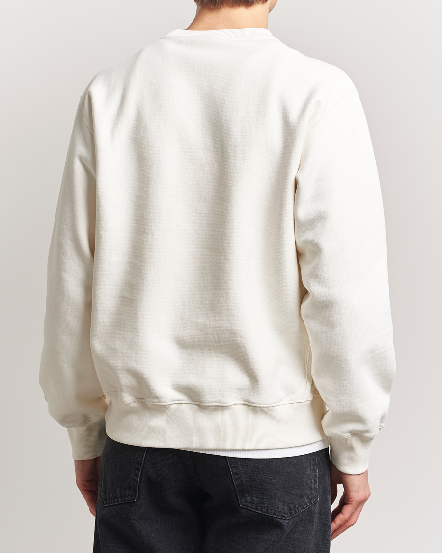 Homme | Pulls Et Tricots | Nudie Jeans | Hasse Crew Neck Sweatshirt Ecru