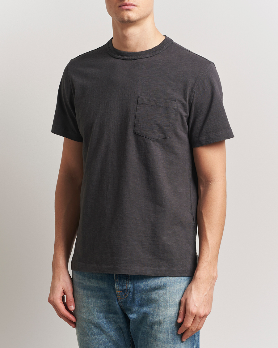 Homme | T-shirts | Nudie Jeans | Roy Heavy Slub T-Shirt Antracite