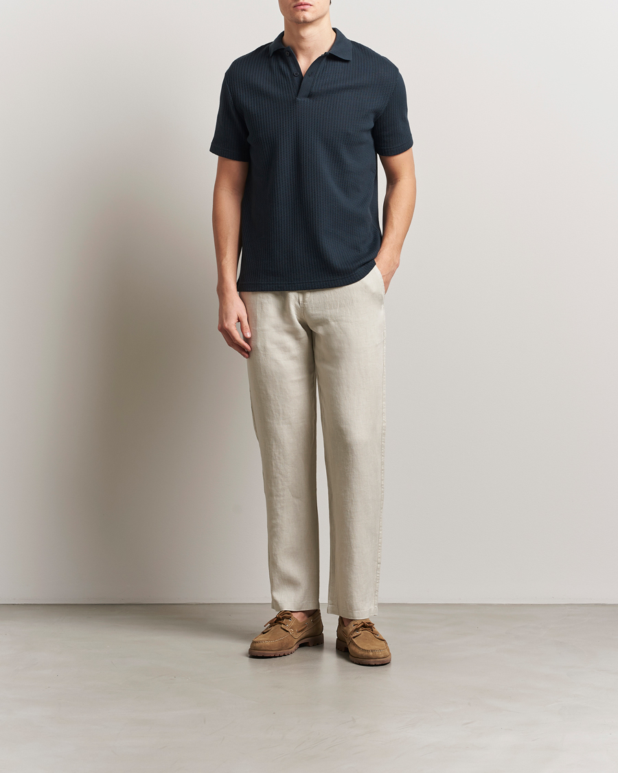 Homme | Pantalons | Samsøe Samsøe | Jabari Linen Drawstring Trousers Moonstruck