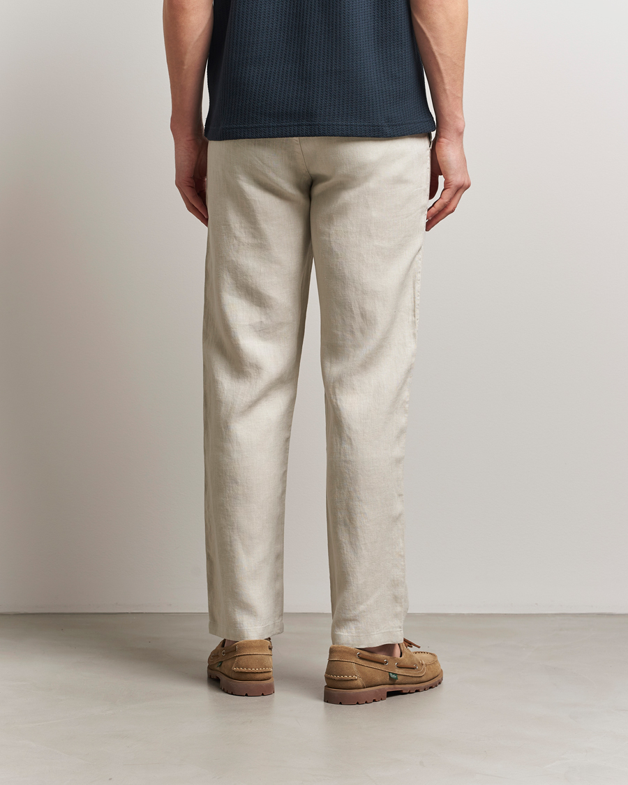 Homme | Pantalons | Samsøe Samsøe | Jabari Linen Drawstring Trousers Moonstruck