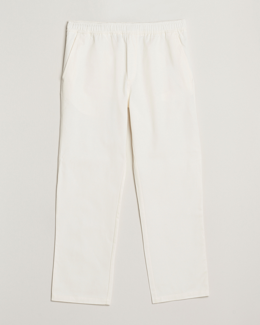 Homme | Pantalons | Samsøe Samsøe | Jabari Drawstring Trousers Clear Cream