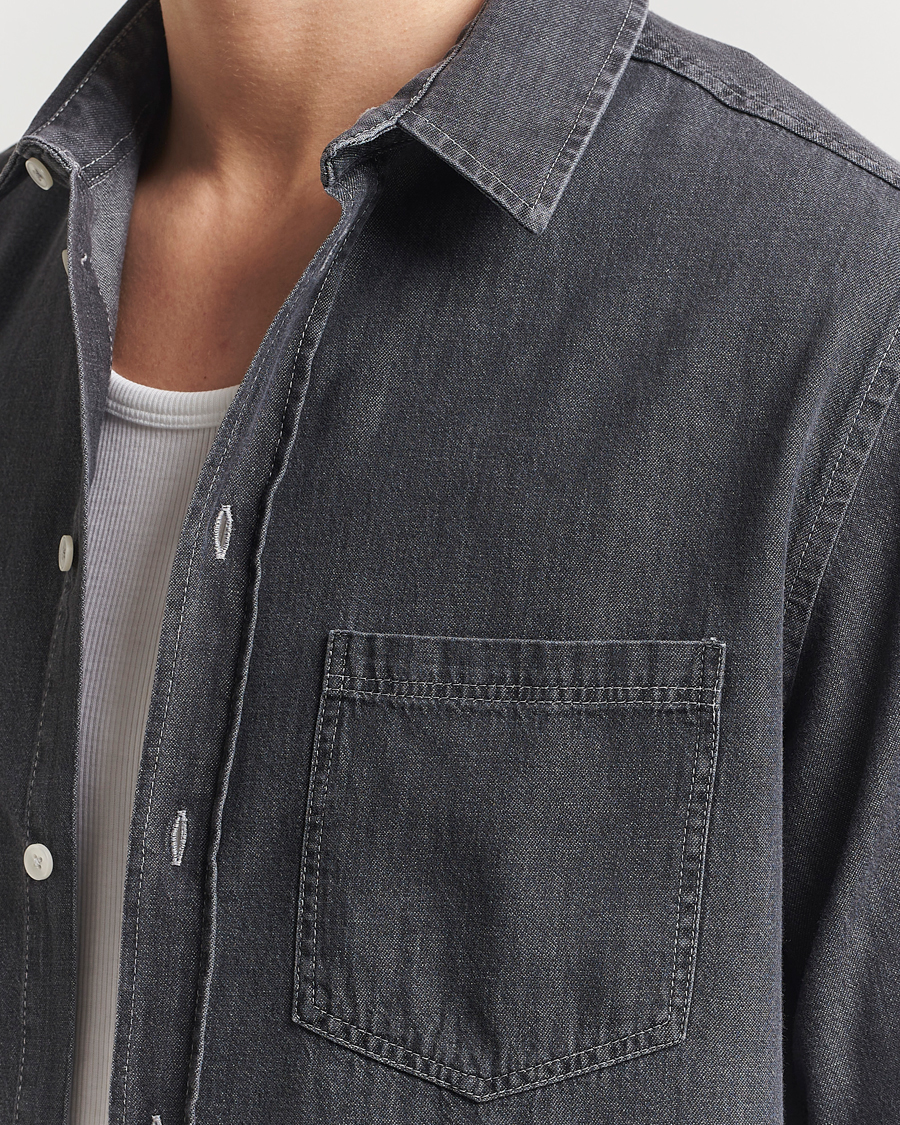 Homme | Chemises | Samsøe Samsøe | Ryan Chambray Shirt Grey