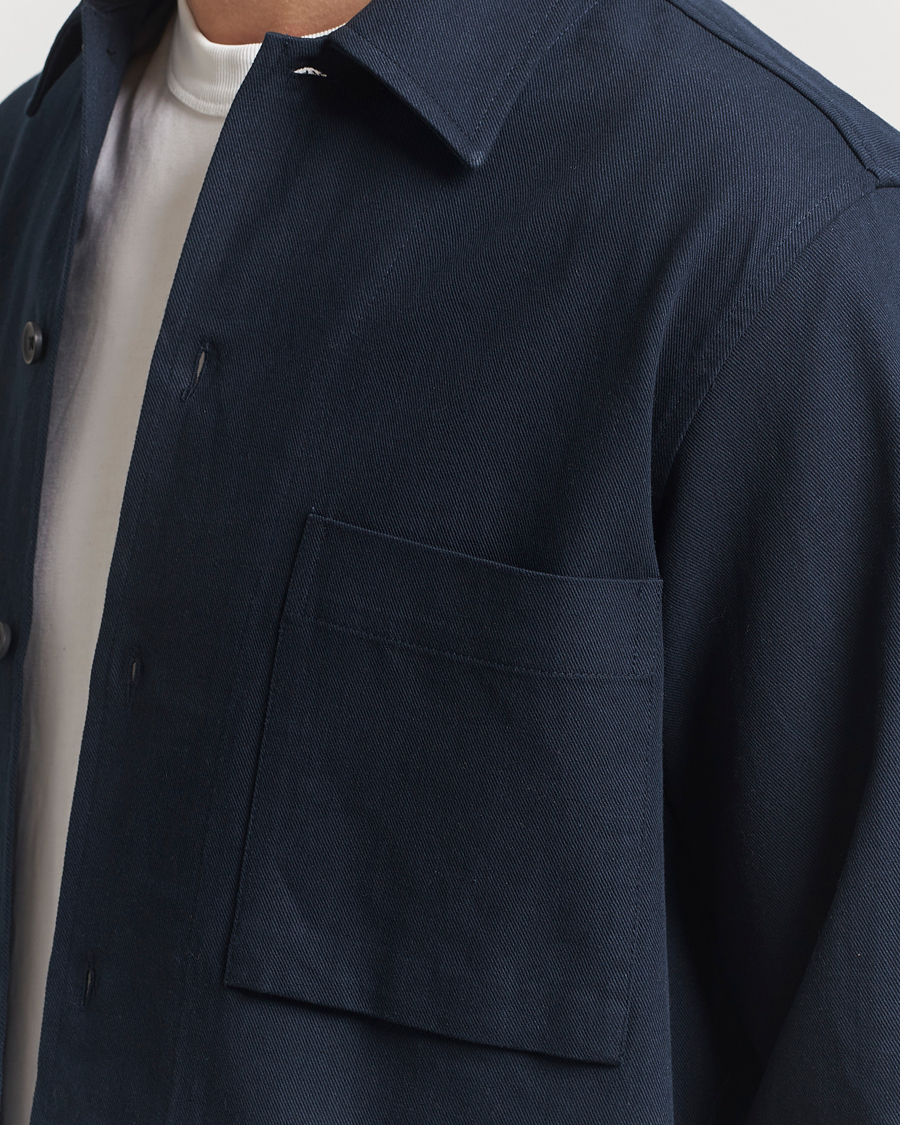 Homme | Chemises | Samsøe Samsøe | Damon Go Overshirt Salute Navy