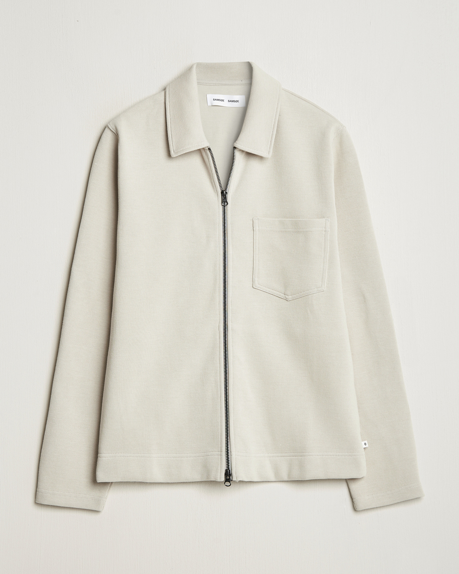 Homme | Pulls Et Tricots | Samsøe Samsøe | Hannes Full Zip Sweater Moonstruck