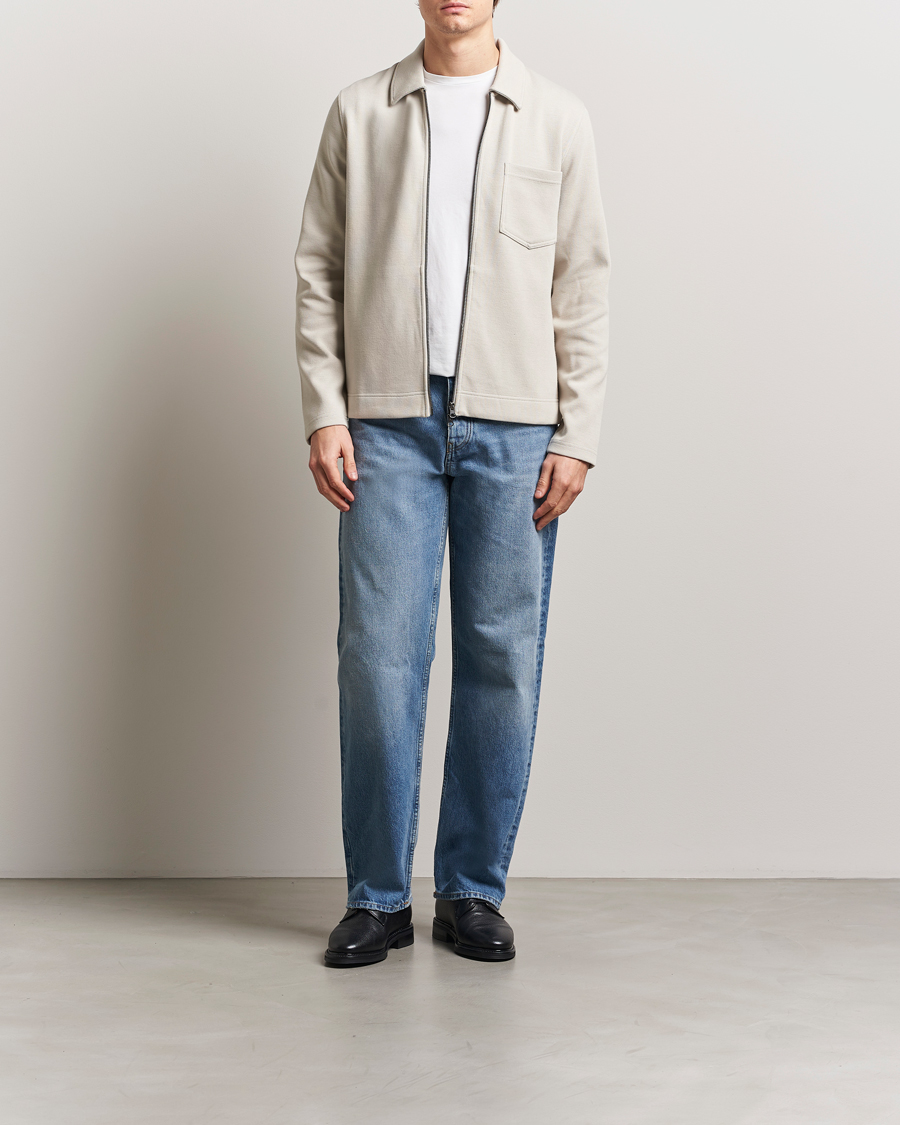 Homme | Pulls Et Tricots | Samsøe Samsøe | Hannes Full Zip Sweater Moonstruck