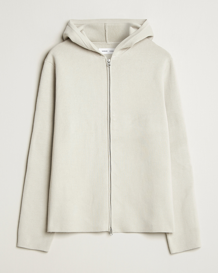 Homme | Pulls Et Tricots | Samsøe Samsøe | Niklas Full Zip Hoodie Moonstruck