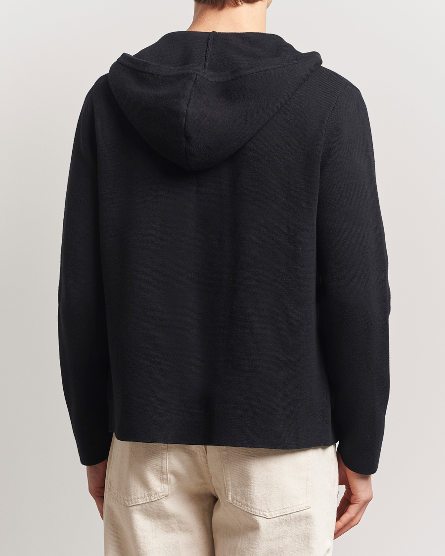 Homme | Pulls Et Tricots | Samsøe Samsøe | Niklas Full Zip Hoodie Black