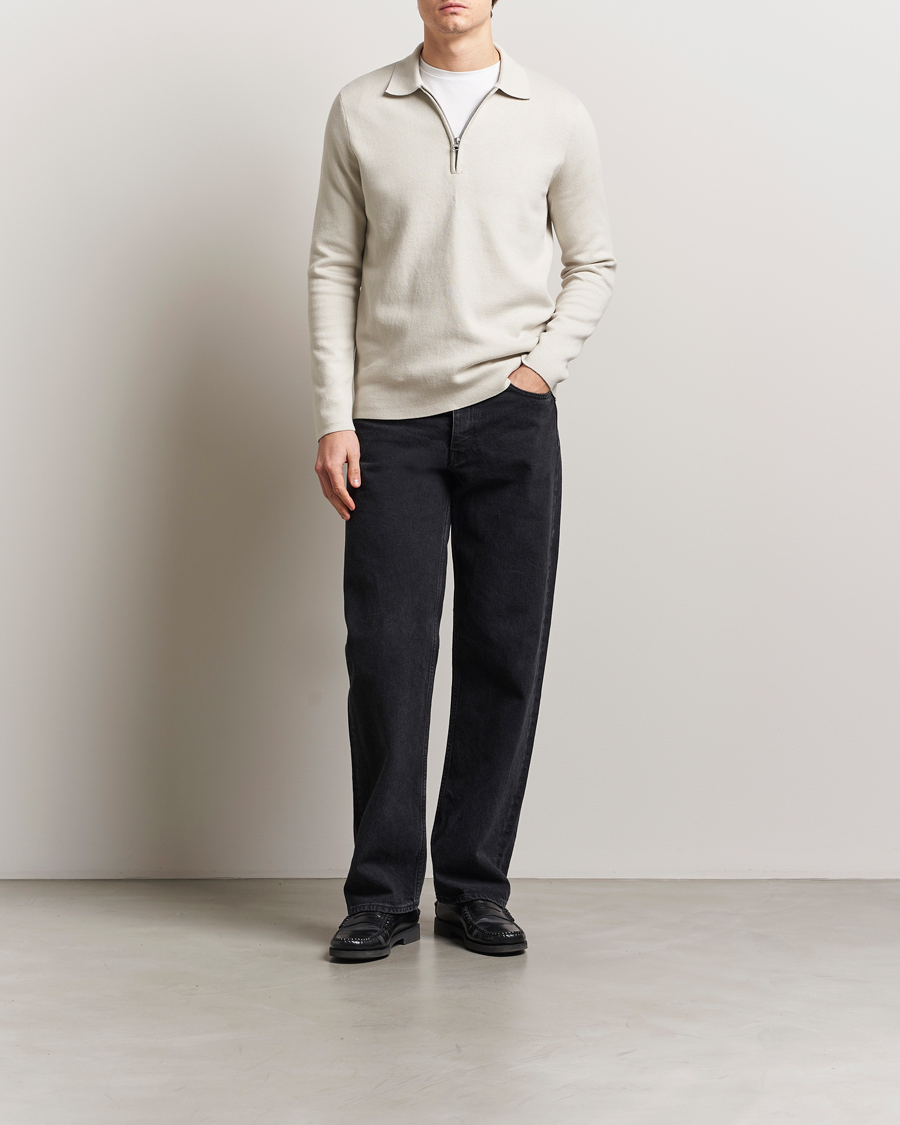 Homme | Pulls Et Tricots | Samsøe Samsøe | Guna Half Zip Moonstruck