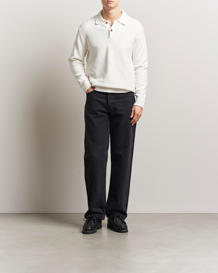 Homme | Pulls Et Tricots | Samsøe Samsøe | Nino Knitted Polo Clear Cream