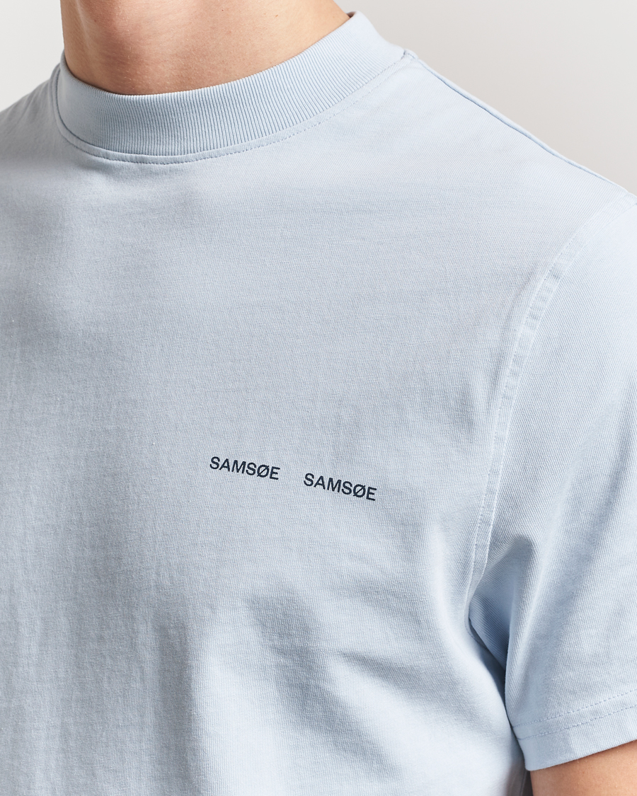 Homme | T-shirts | Samsøe Samsøe | Norsbro Organic Cotton T-Shirt Skyway