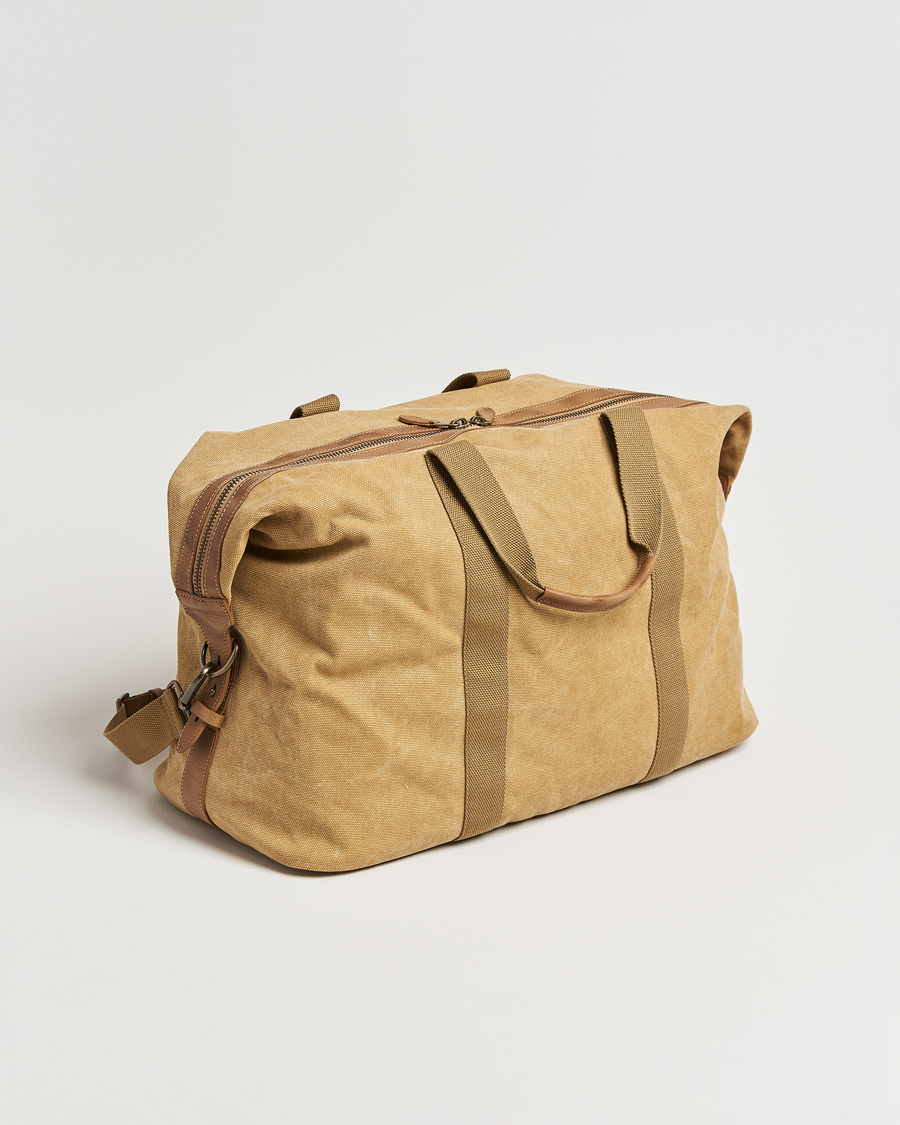 Homme | GANT Washed Canvas Dufflebag Oak Beige | GANT | Washed Canvas Dufflebag Oak Beige