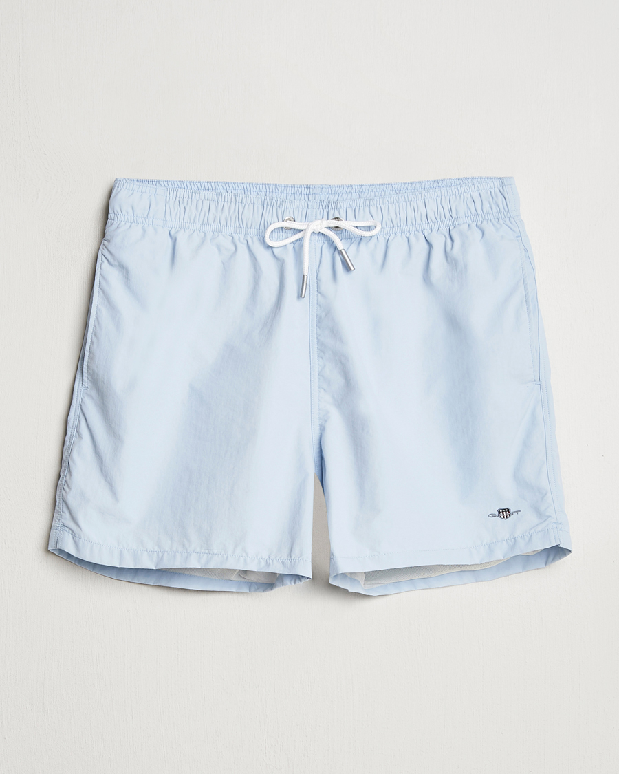 Homme | Maillots De Bain | GANT | Basic Swimshorts Fresh Blue