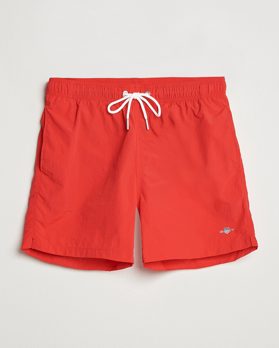 Homme | Maillots De Bain | GANT | Basic Swimshorts Bright Red