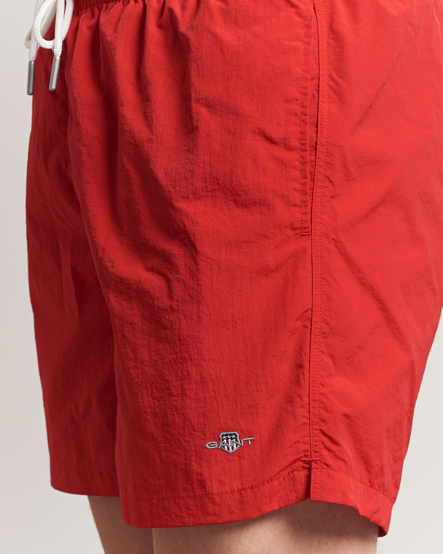 Homme | Maillots De Bain | GANT | Basic Swimshorts Bright Red