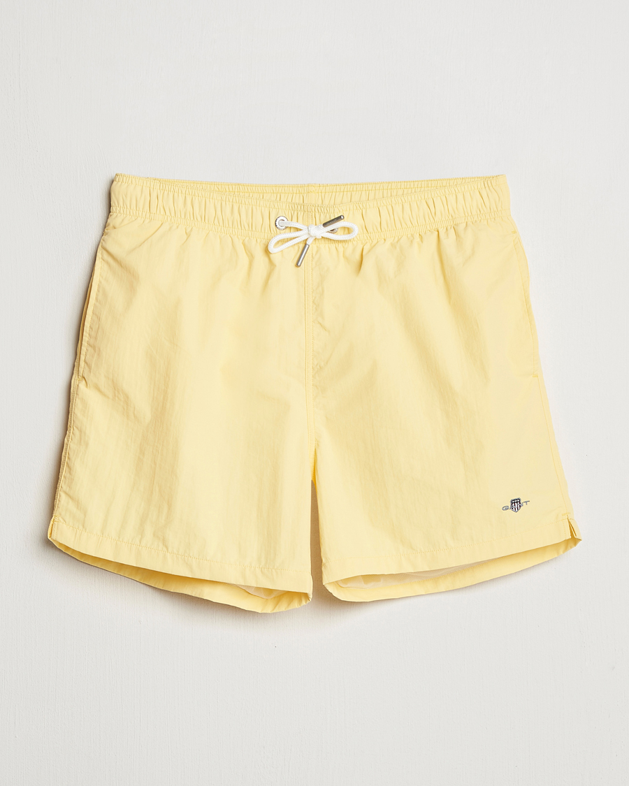 Homme | Maillots De Bain | GANT | Basic Swimshorts Banana Yellow
