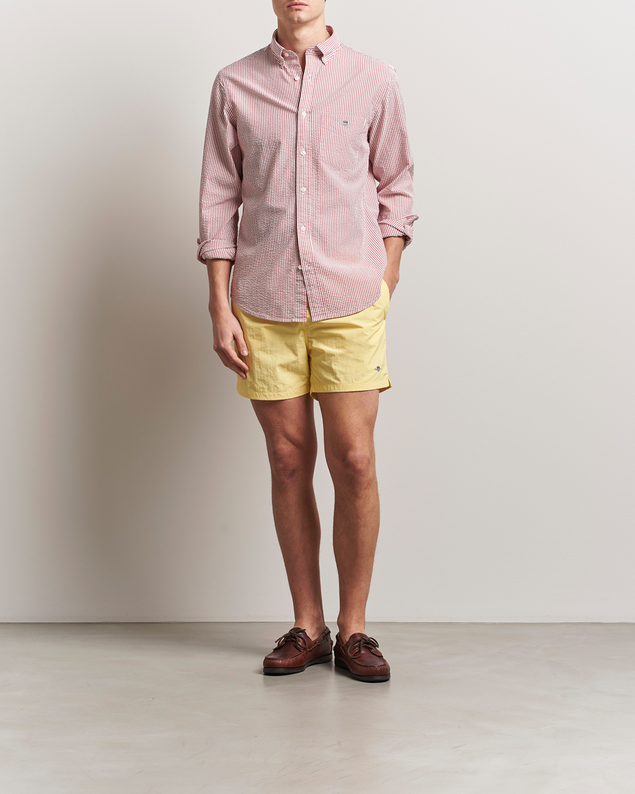 Homme | Maillots De Bain | GANT | Basic Swimshorts Banana Yellow
