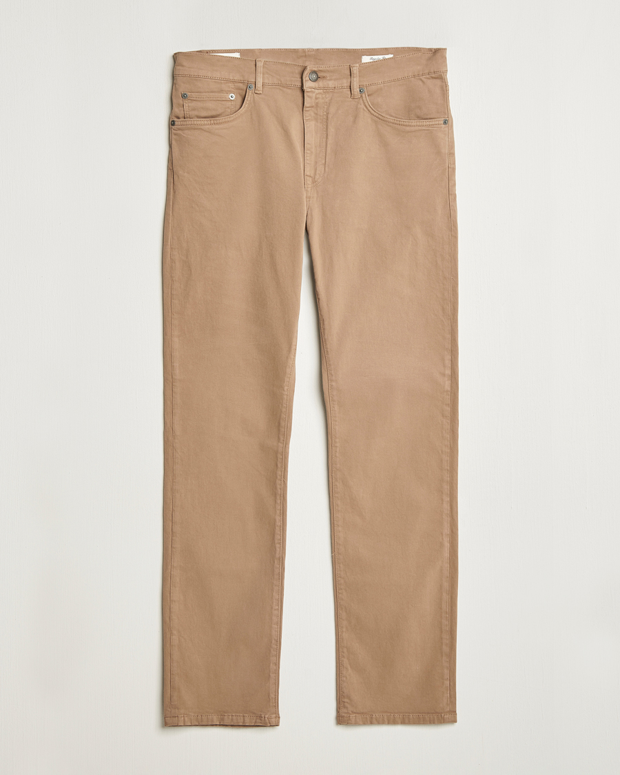 Homme | Pantalons | GANT | Regular Desert 5-Pocket Pants Brown