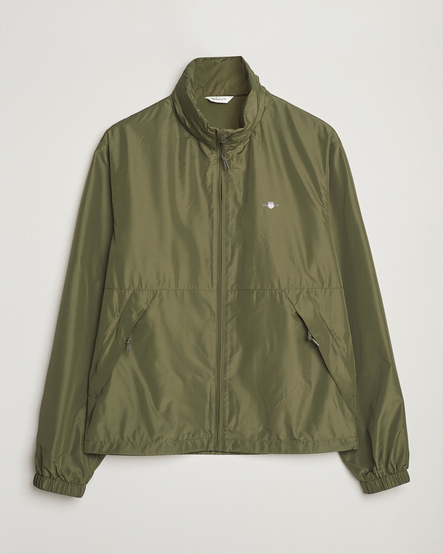 Homme | Manteaux Et Vestes | GANT | Lightweight Windshielder Jacket Juniper Green