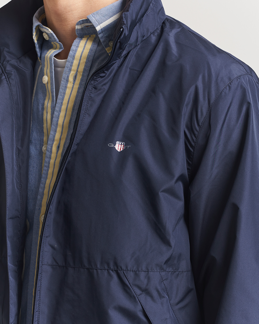 Homme | Manteaux Et Vestes | GANT | Lightweight Windshielder Jacket Evening Blue