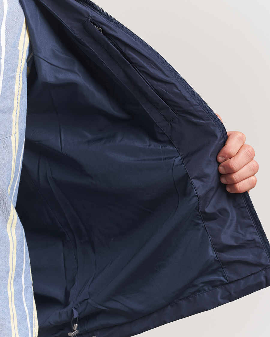 Homme | Manteaux Et Vestes | GANT | Lightweight Windshielder Jacket Evening Blue