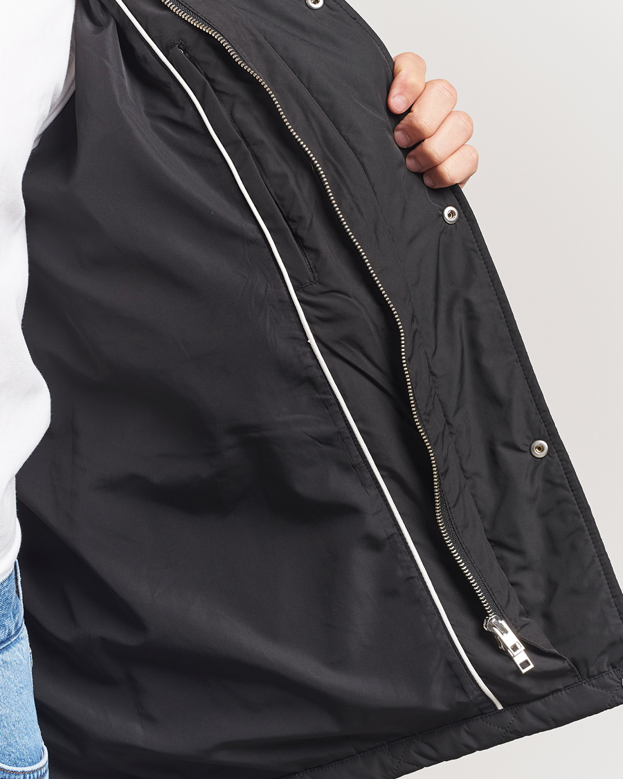 Homme | Manteaux Et Vestes | GANT | Quilted Windcheater Mid-Length Jacket Black