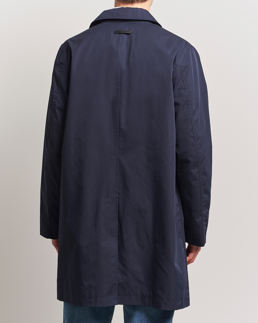 Homme | Manteaux Et Vestes | GANT | Cotton Car Coat Evening Blue