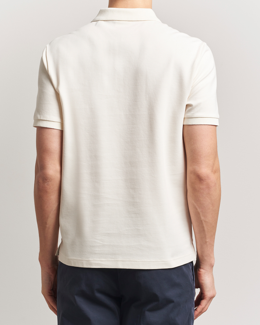 Homme | Polos | GANT | Textured Polo Cream