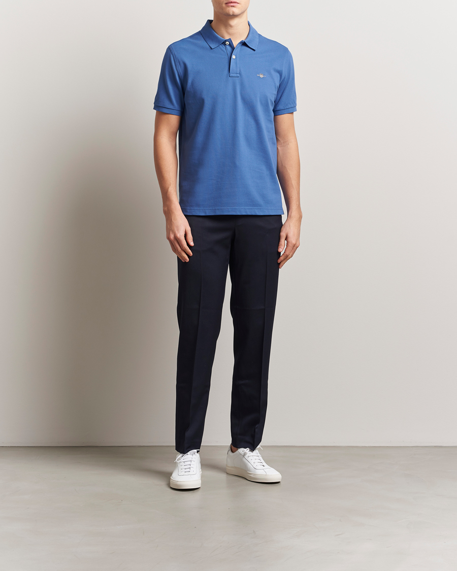 Homme | Polos | GANT | The Original Polo Rich Blue