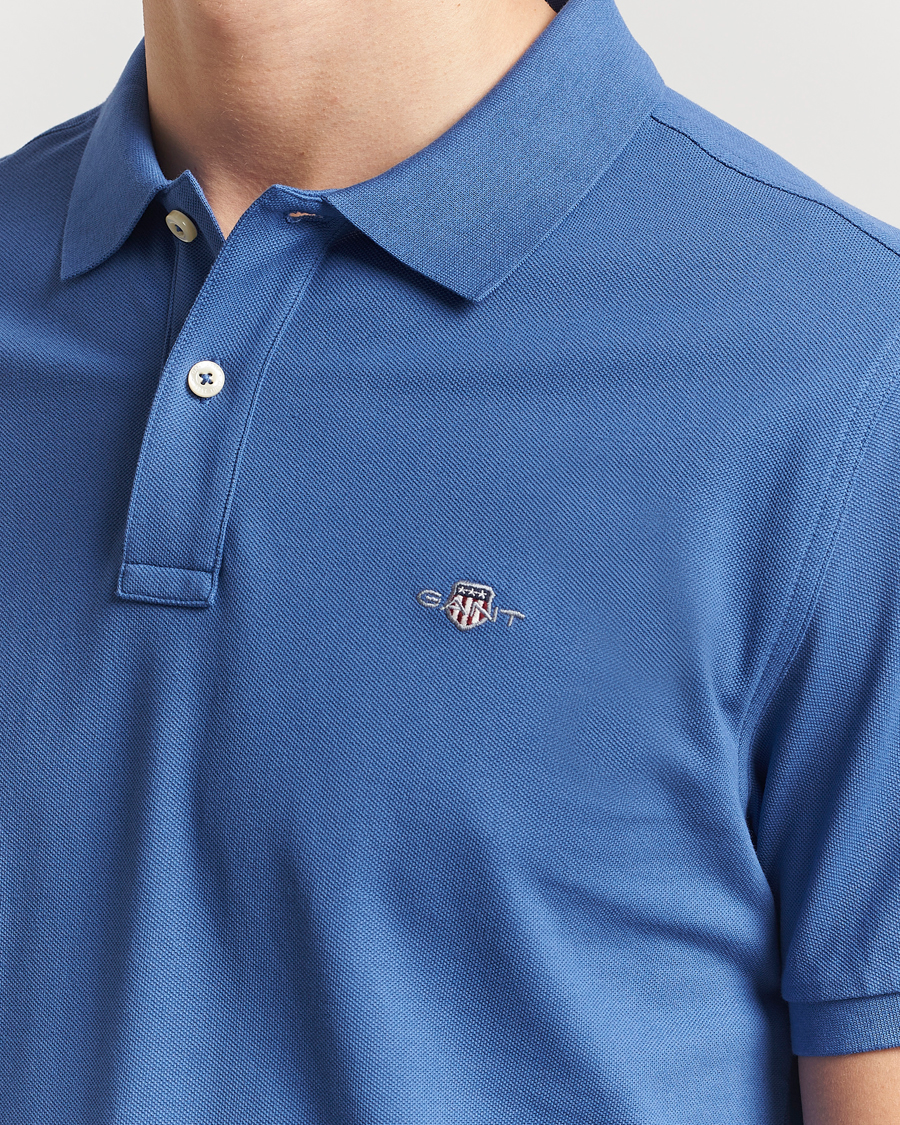 Homme | Polos | GANT | The Original Polo Rich Blue
