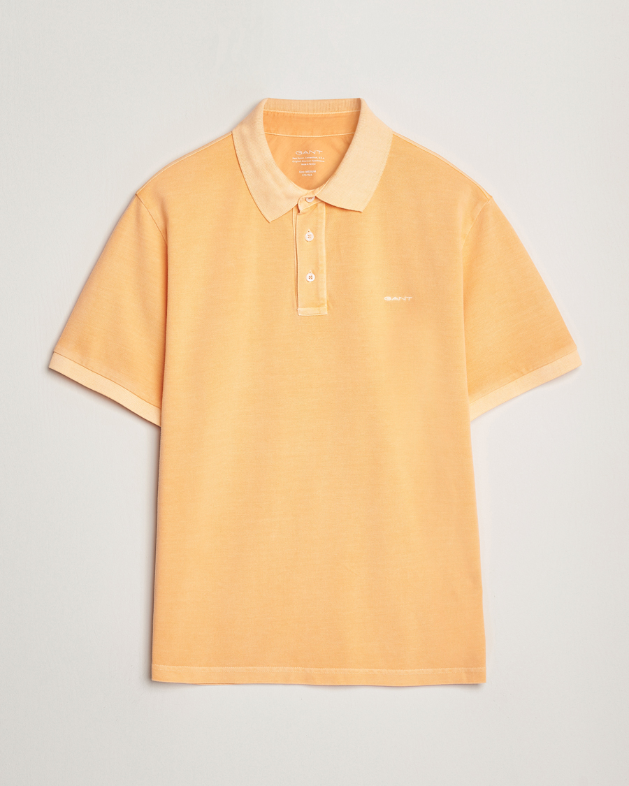 Homme | Polos | GANT | Sunfaded Polo Peachy Orange