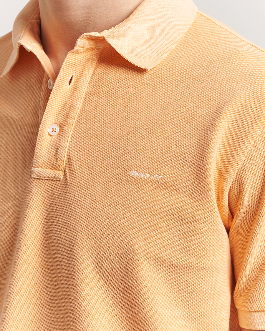 Homme | Polos | GANT | Sunfaded Polo Peachy Orange