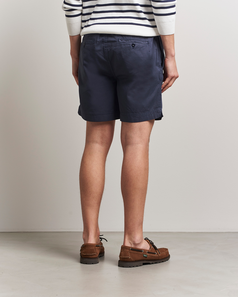 Homme | Shorts | GANT | Regular Sunfaded Drawstring Shorts Evening Blue