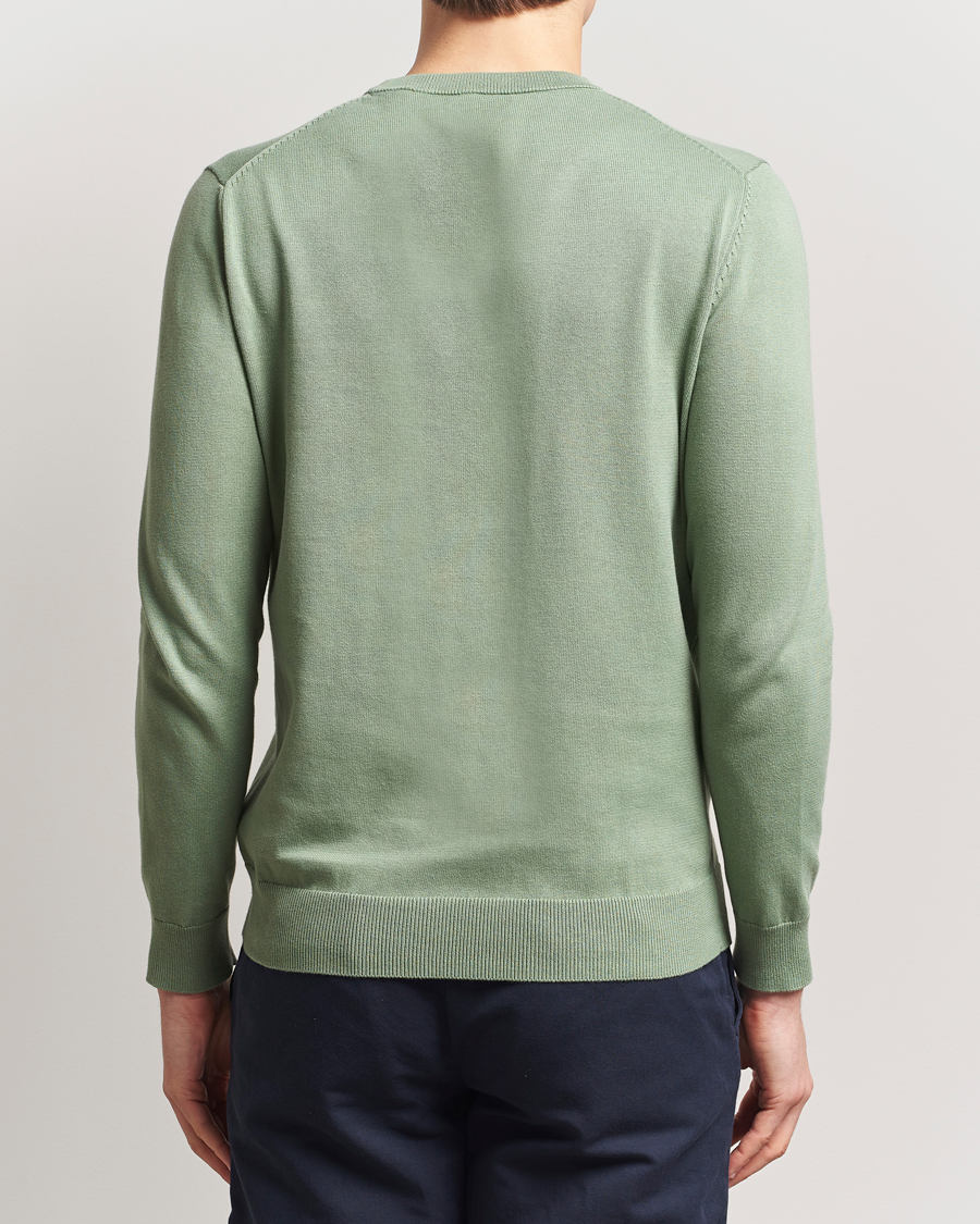 Homme | Pulls Et Tricots | GANT | Classic Cotton Crew Neck Kalamata Green