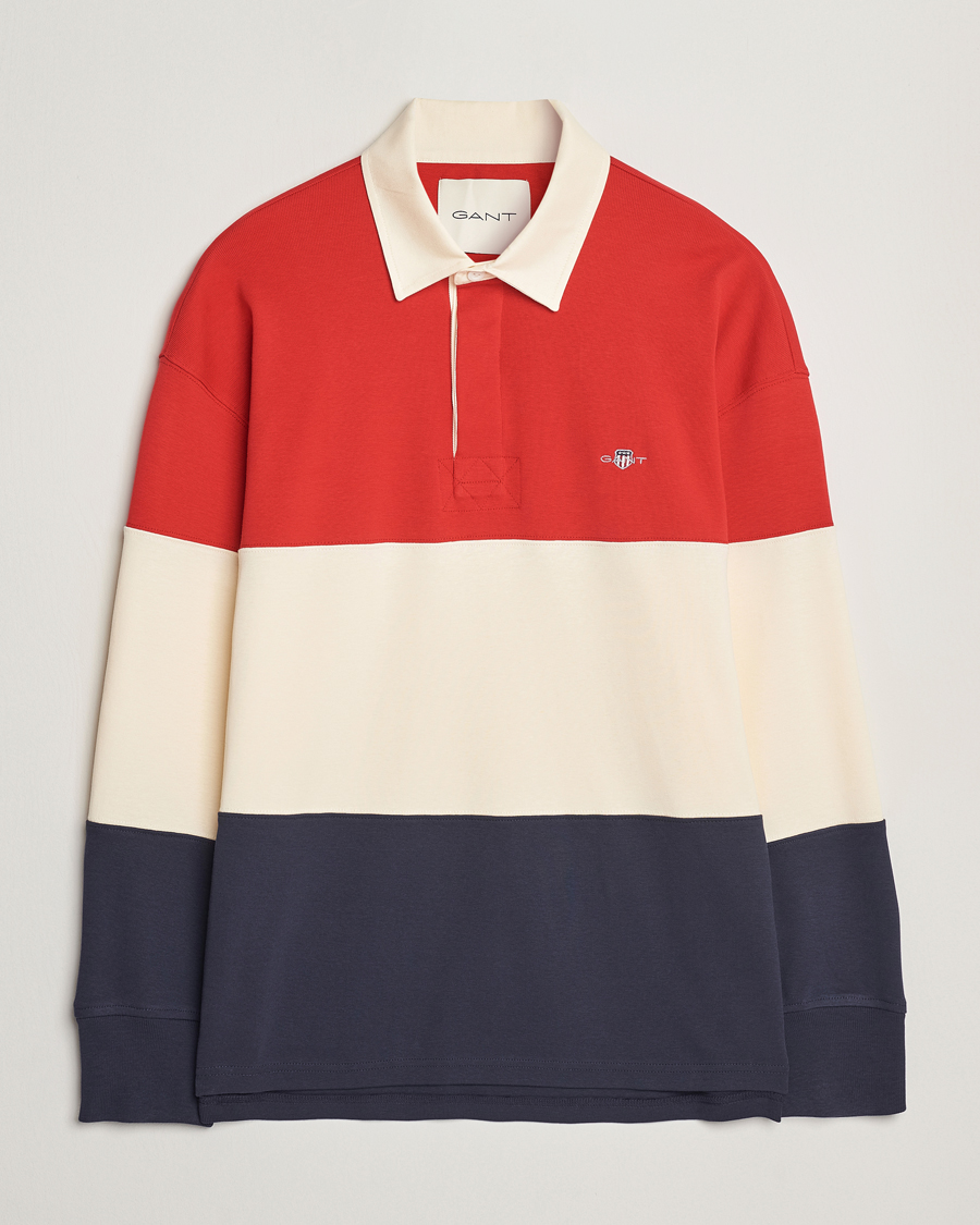 Homme | Pulls Et Tricots | GANT | Blocked Heavy Rugger Multi