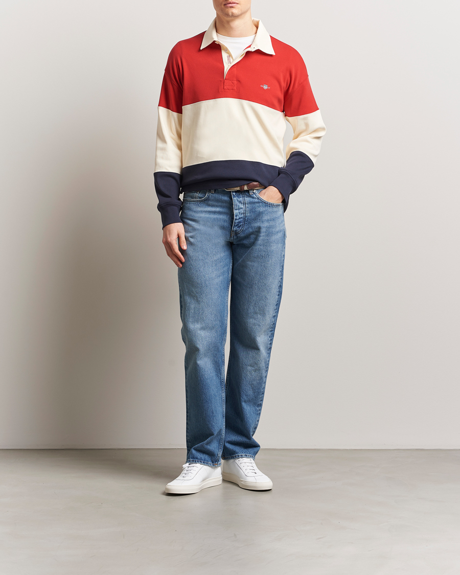 Homme | Pulls Et Tricots | GANT | Blocked Heavy Rugger Multi