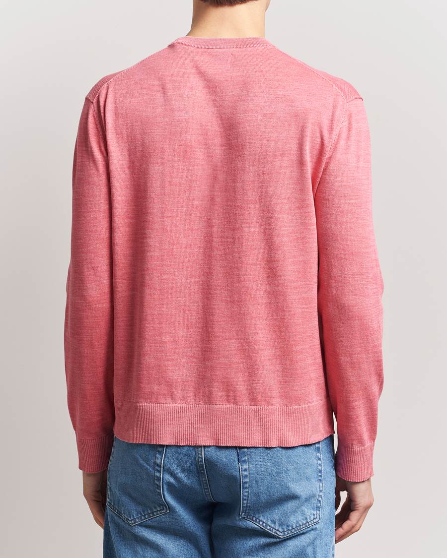 Homme | Pulls Et Tricots | GANT | Sunfaded Crew Neck Sweater Watermelon Red