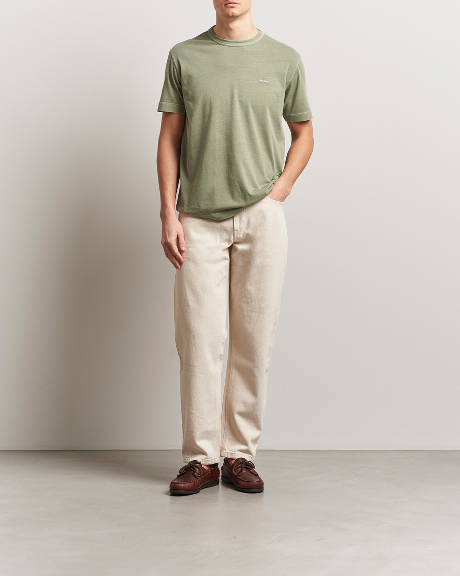 Homme | T-shirts | GANT | Sunfaded T-Shirt Kalamata Green