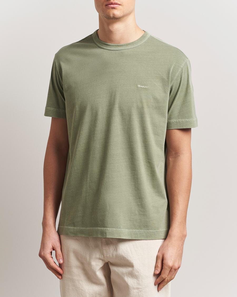 Homme | T-shirts | GANT | Sunfaded T-Shirt Kalamata Green