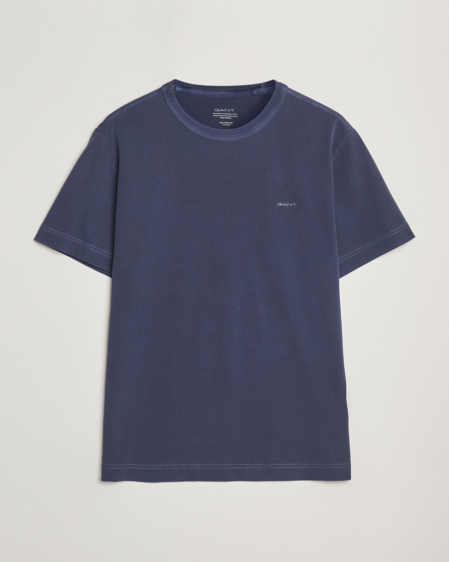 Homme | T-shirts | GANT | Sunfaded T-Shirt Persian Blue