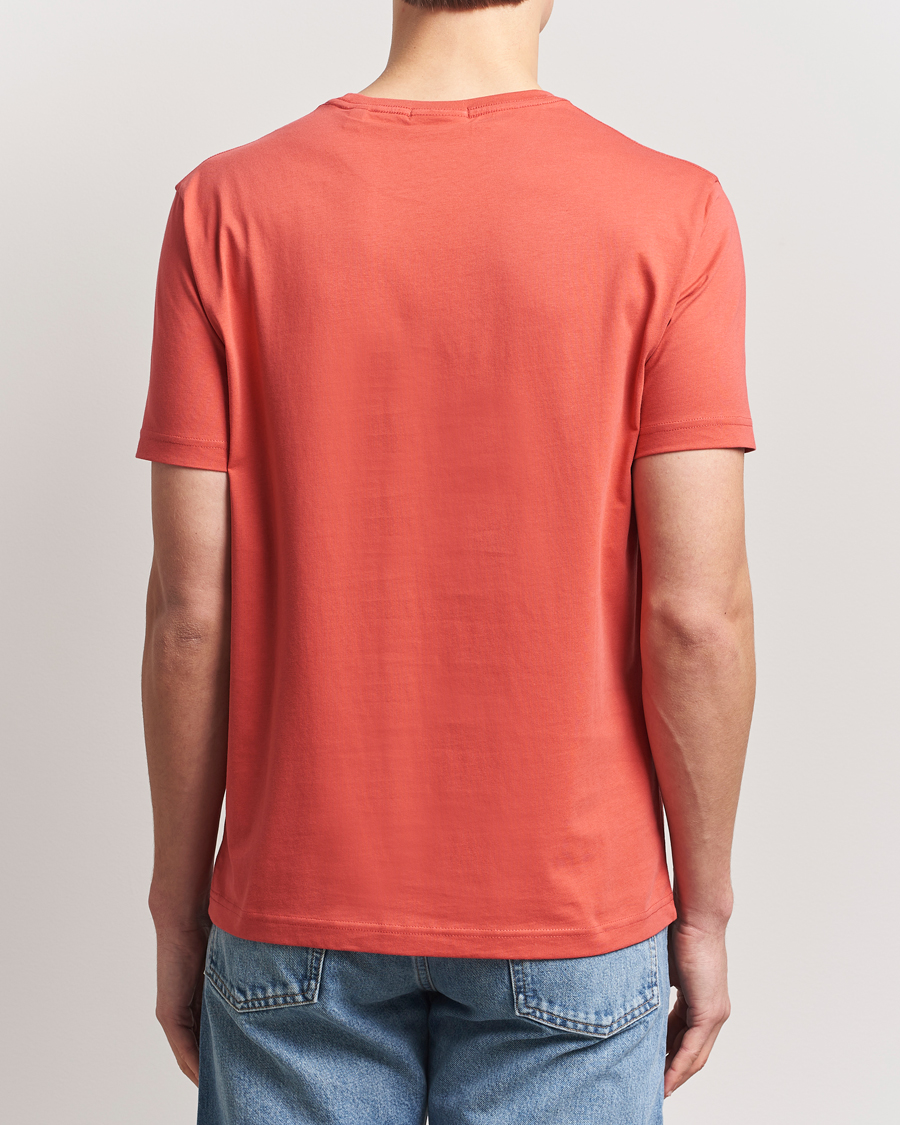 Homme | T-shirts | GANT | The Original T-Shirt Brick Red