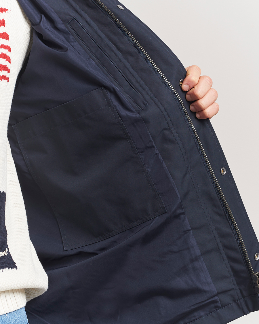 Homme | Manteaux Et Vestes | GANT | Spring Decker Jacket Evening Blue