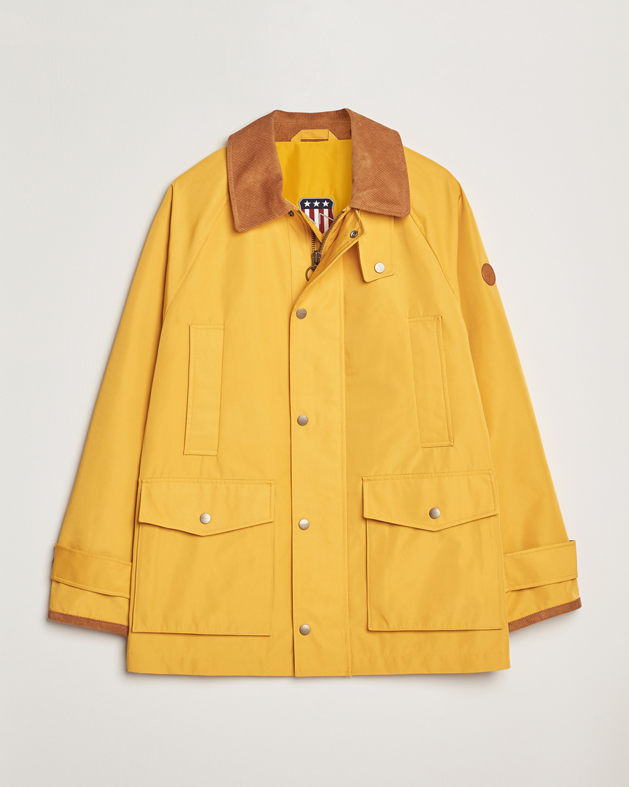 Homme | Manteaux Et Vestes | GANT | Spring Decker Jacket Golden Yellow