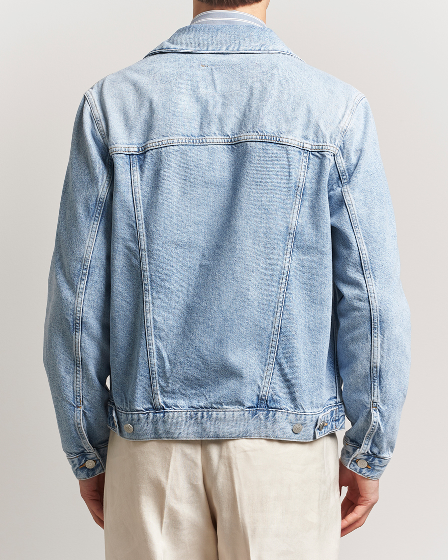 Homme | Manteaux Et Vestes | GANT | Denim Jacket Light Blue Vintage