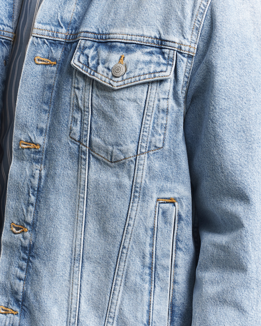 Homme | Manteaux Et Vestes | GANT | Denim Jacket Light Blue Vintage